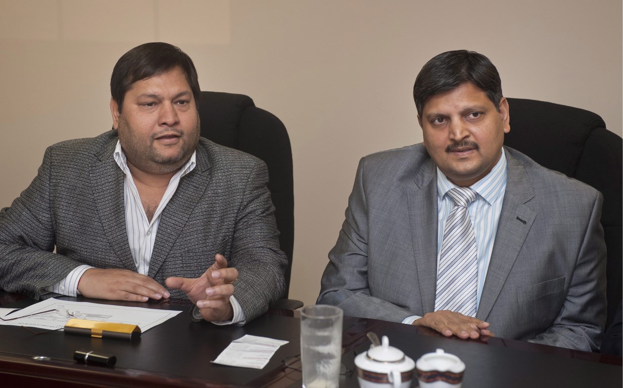 Gupta brothers raided by India