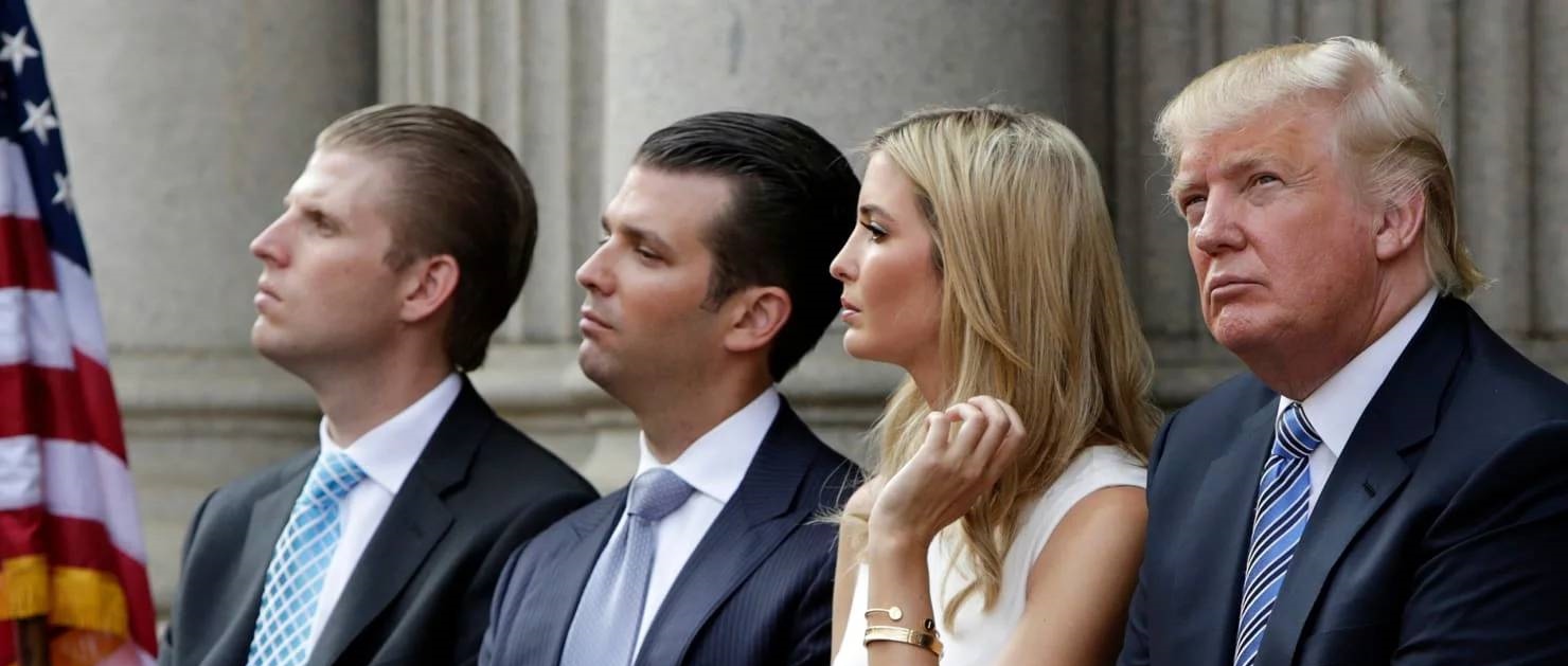 Trump family sued