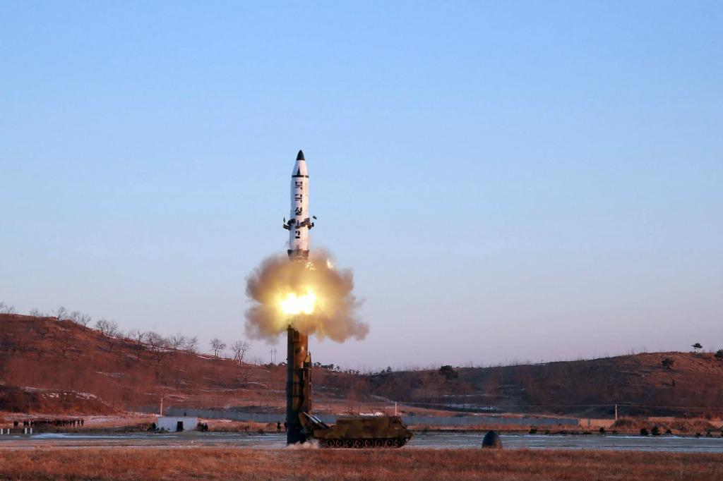 North Korea tests ballistic missile