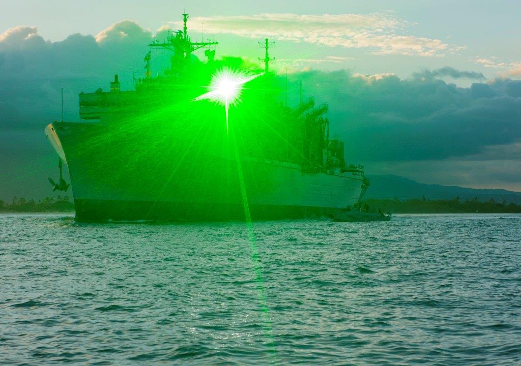 Laser attacks in South China Sea
