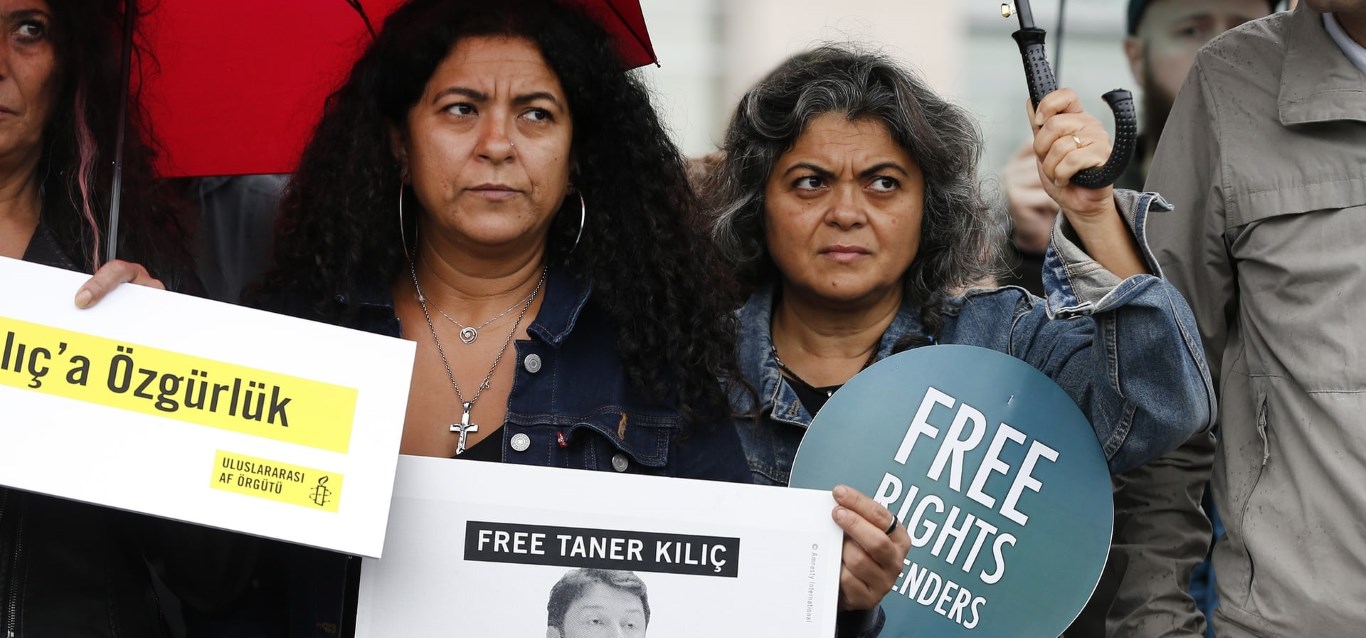 Rights activists in Turkey released