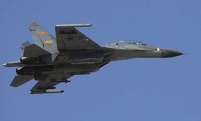 Chinese jets enter Taiwan strait line