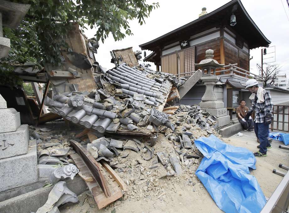 Japan hit by earthquake