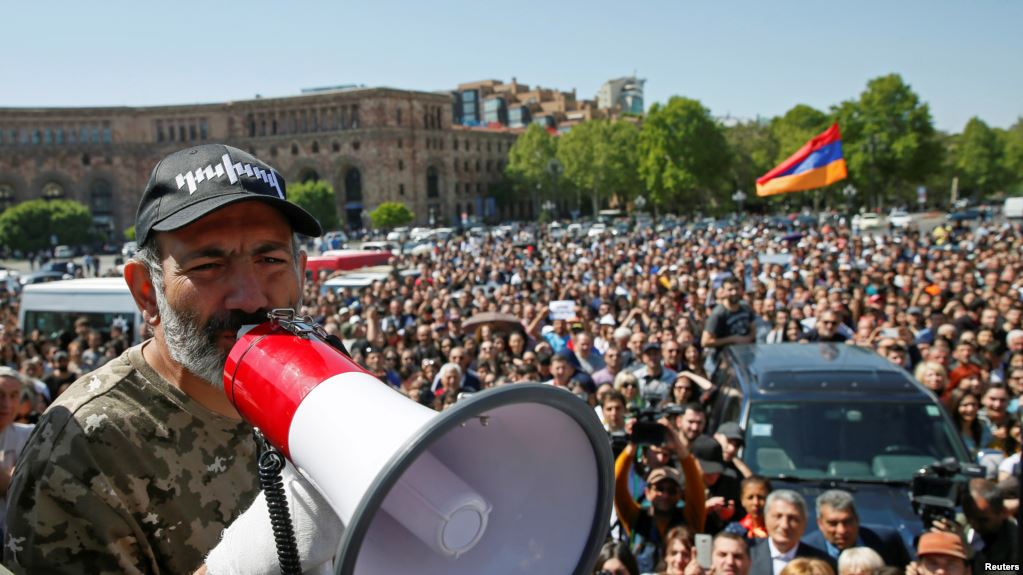 Armenian protests continue