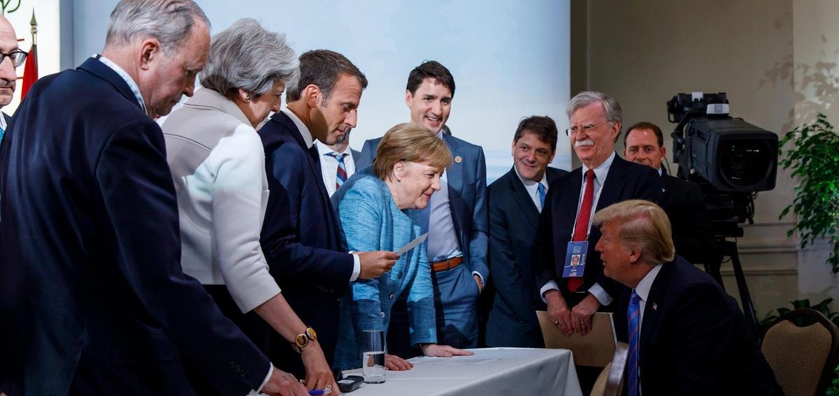 G7 Summit ends in disarray