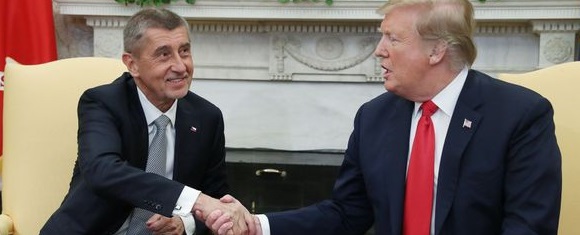 Babiš looks to bolster image with Trump meeting