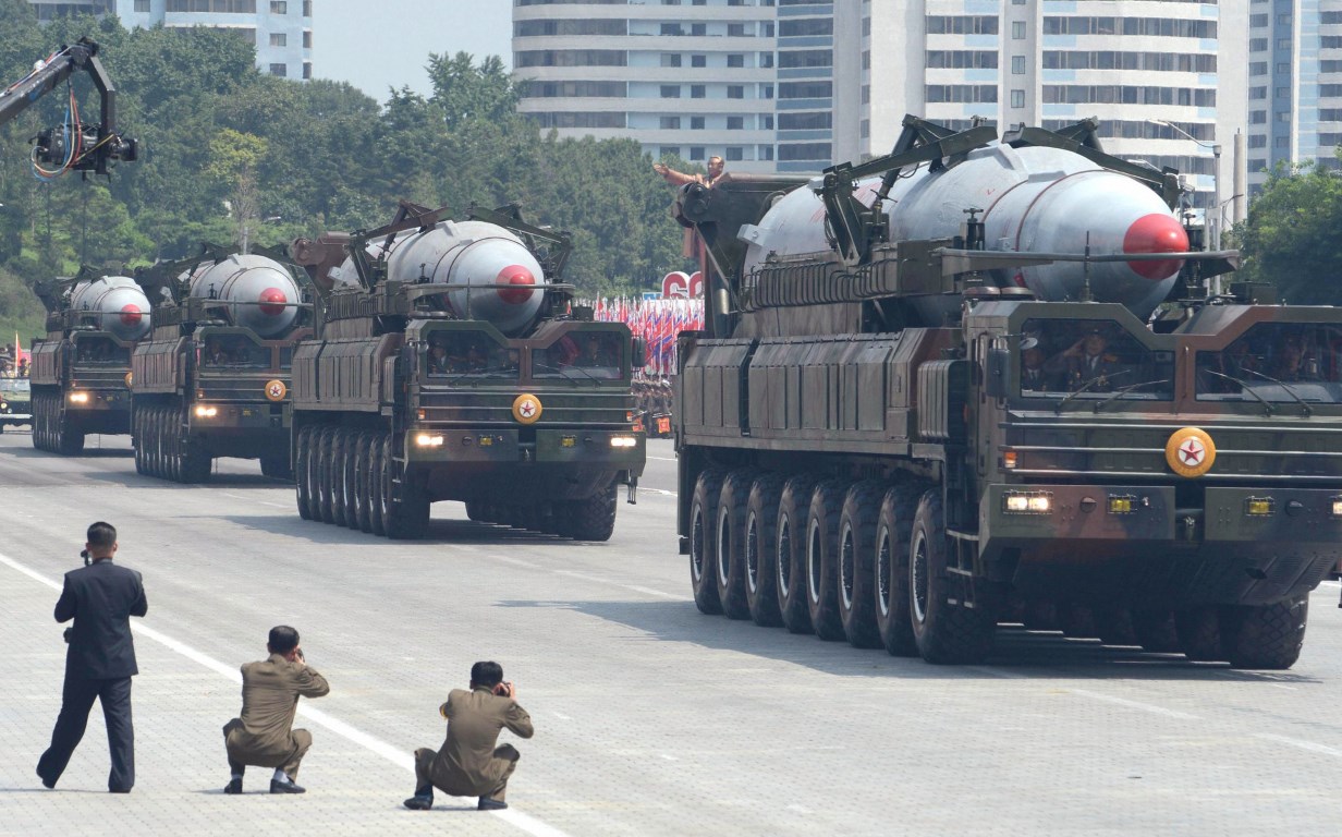 North Korea fires missiles