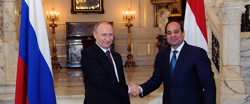 Egypt Russia grow closer