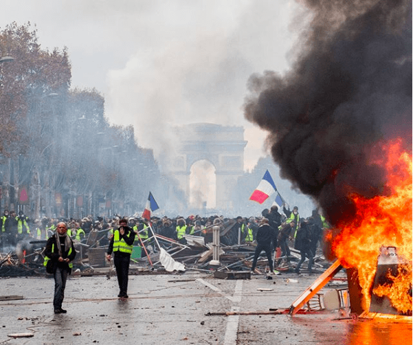 France’s Fiery Fuel Tax Protests 