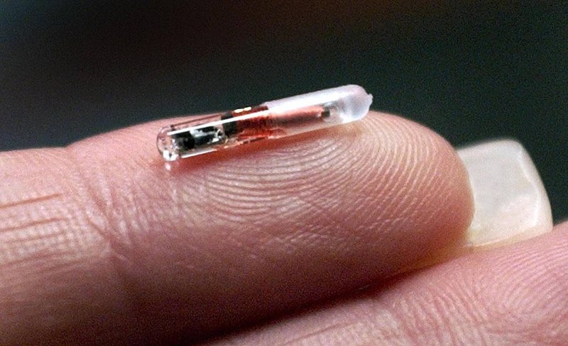 Microchipping humans