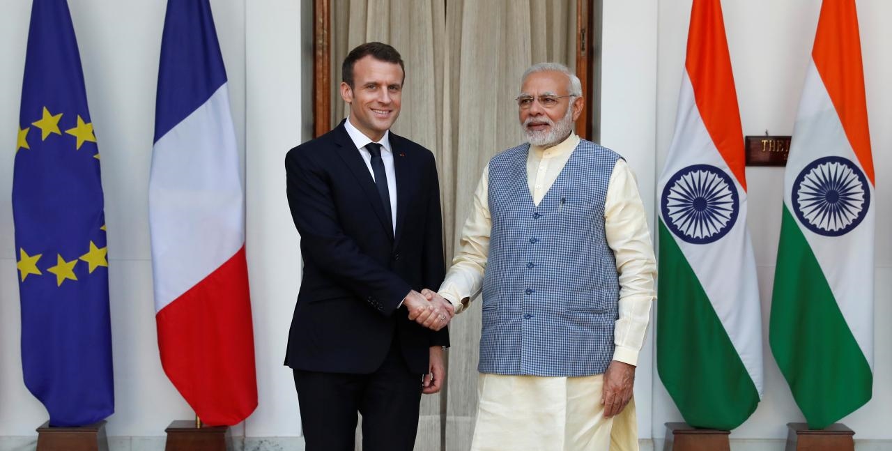 France-India deepen ties