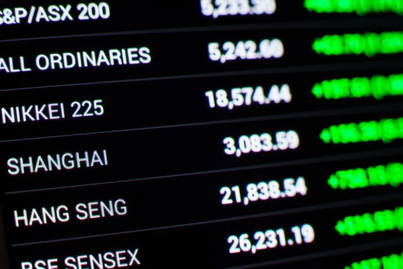 Asian markets see red