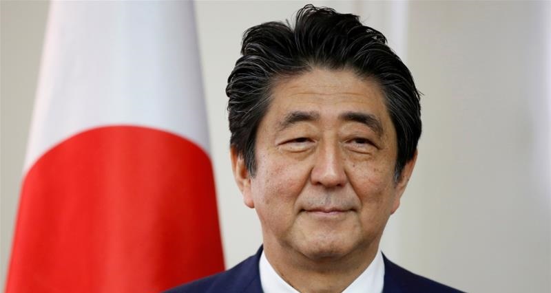 Abe expresses hope for global trade