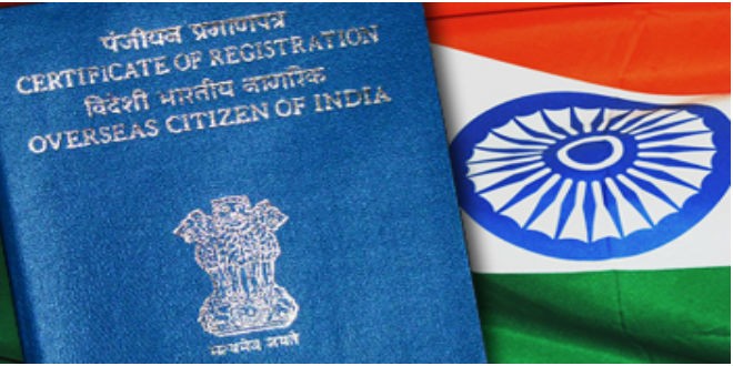 Overseas citizen of india (OCI)