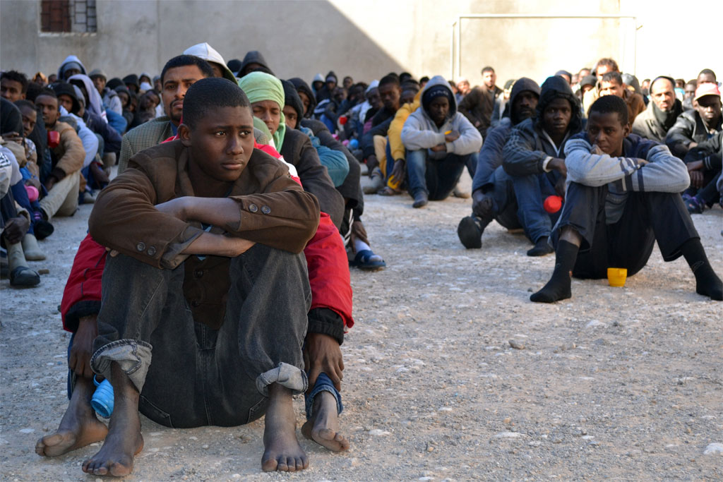 The humanitarian crisis in Libya