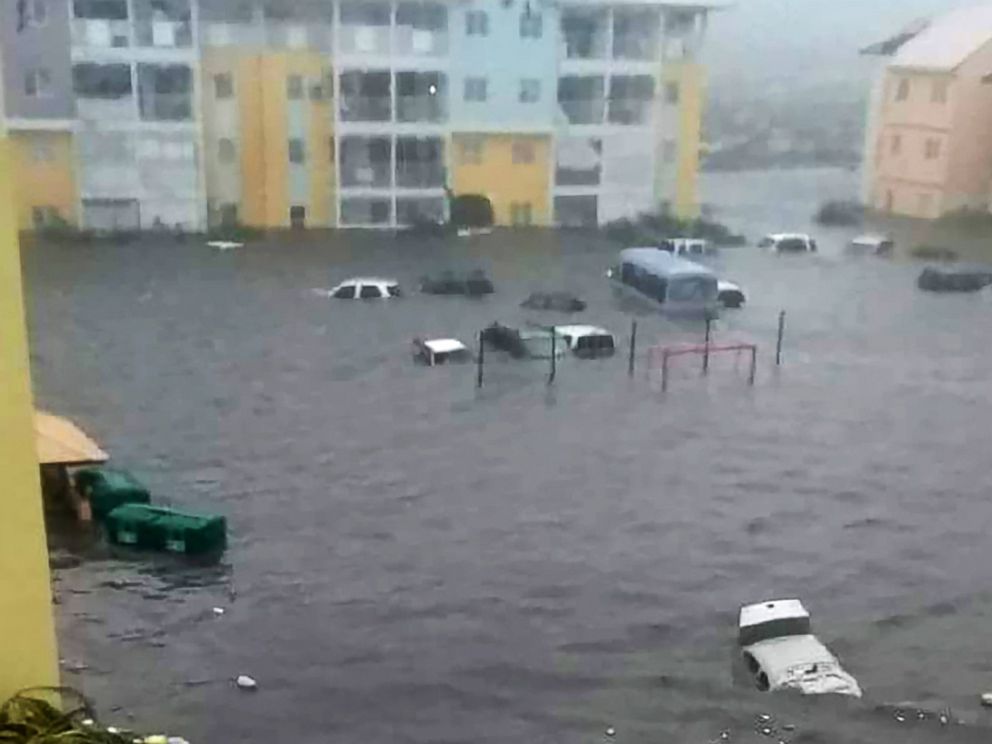 Irma hits the Caribbean