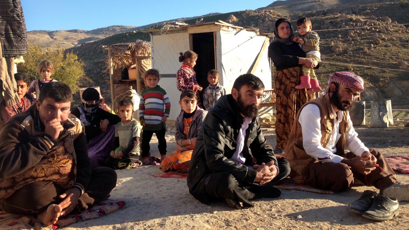 Iraqi Troops rescue Yazidis 