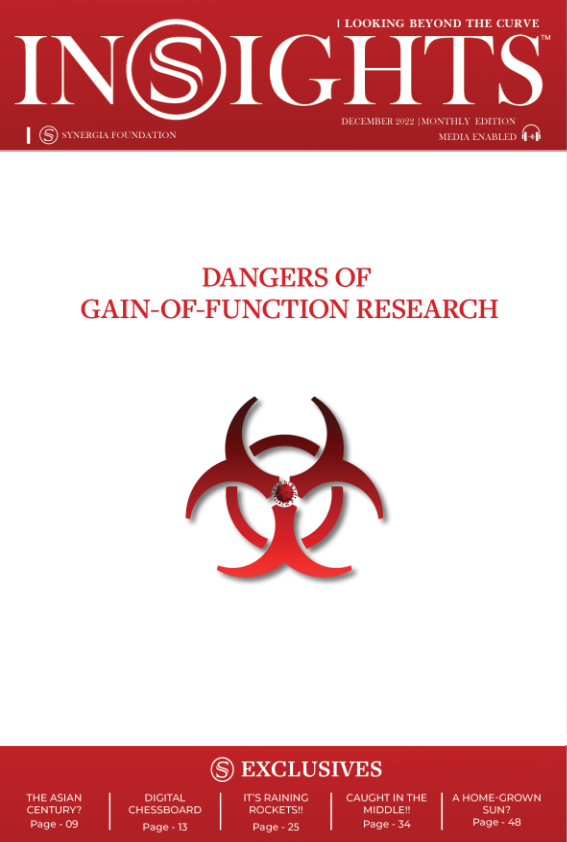 DANGERS OF GAIN-OF-FUNCTION RESEARCH