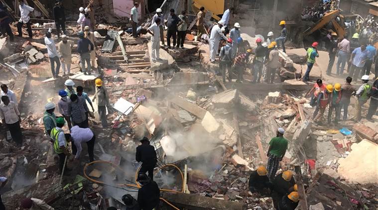Mumbai building collapses