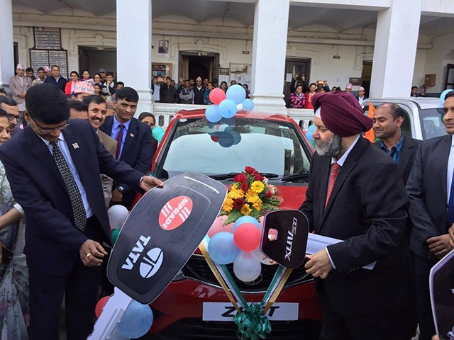  India gifts vehicles to Nepal 