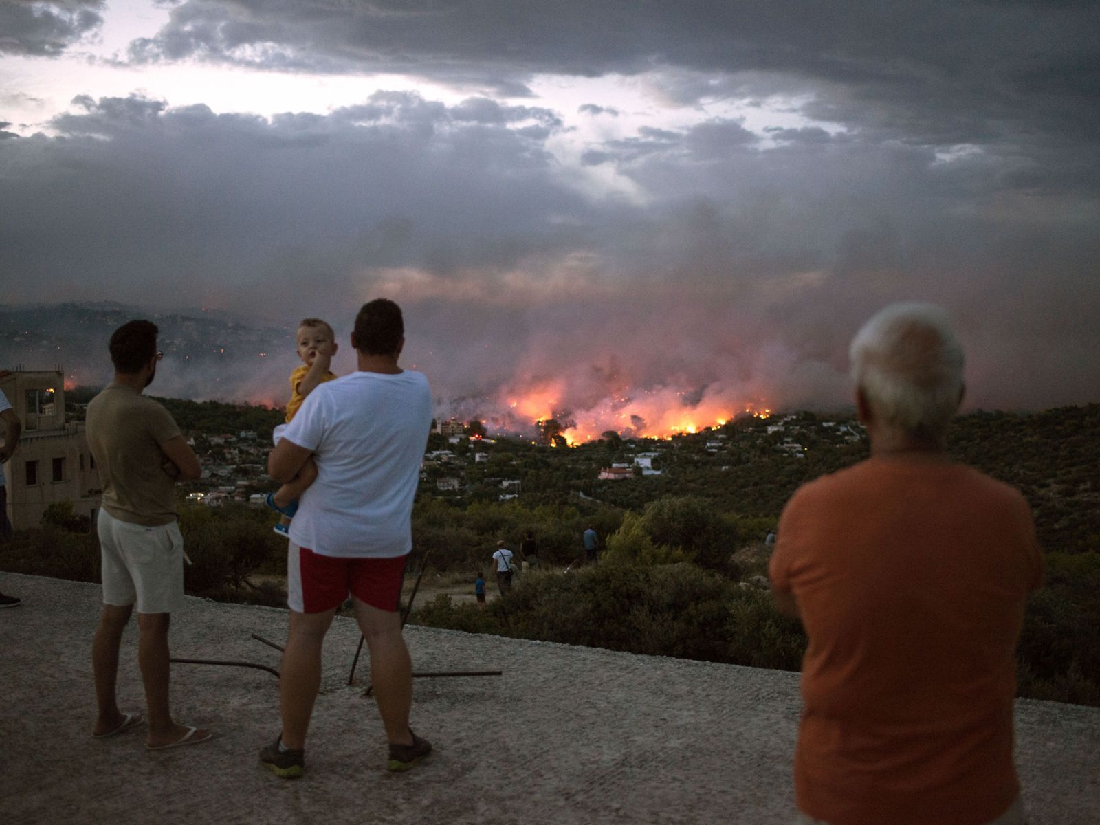 Wildfire Devastates Greece