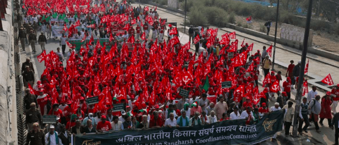 Farmers March on Delhi 