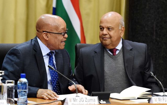 Cabinet reshuffle in South Africa